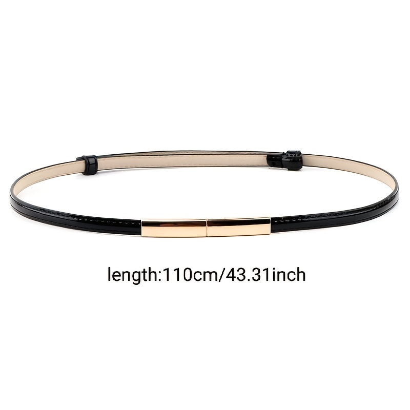 Women's Fresh Adjustable Belt Accessory for Versatile Dresses
