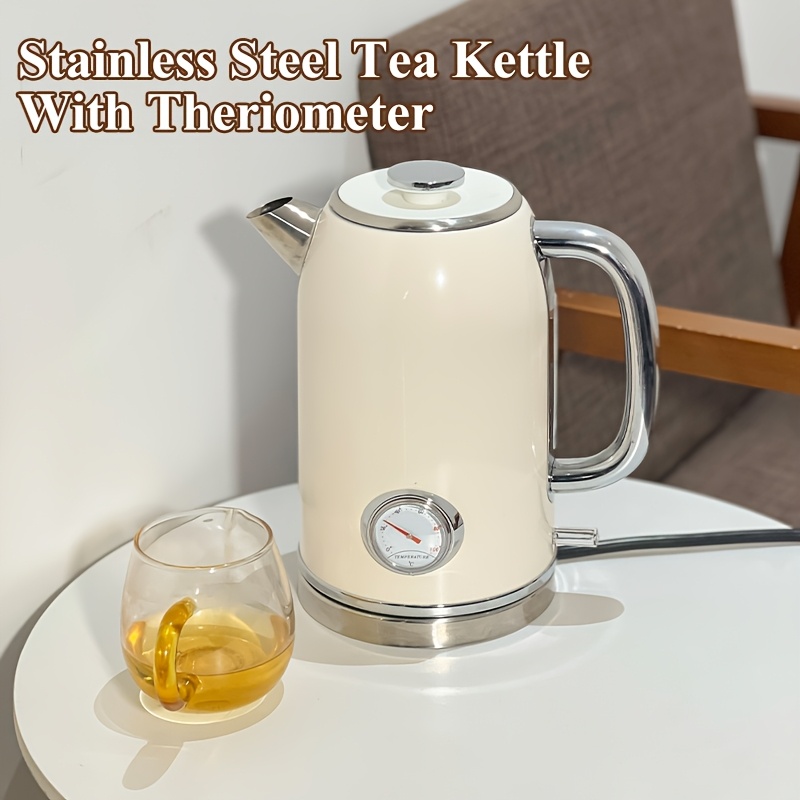 1200w electric kettle auto shut lid vintage quick Temu