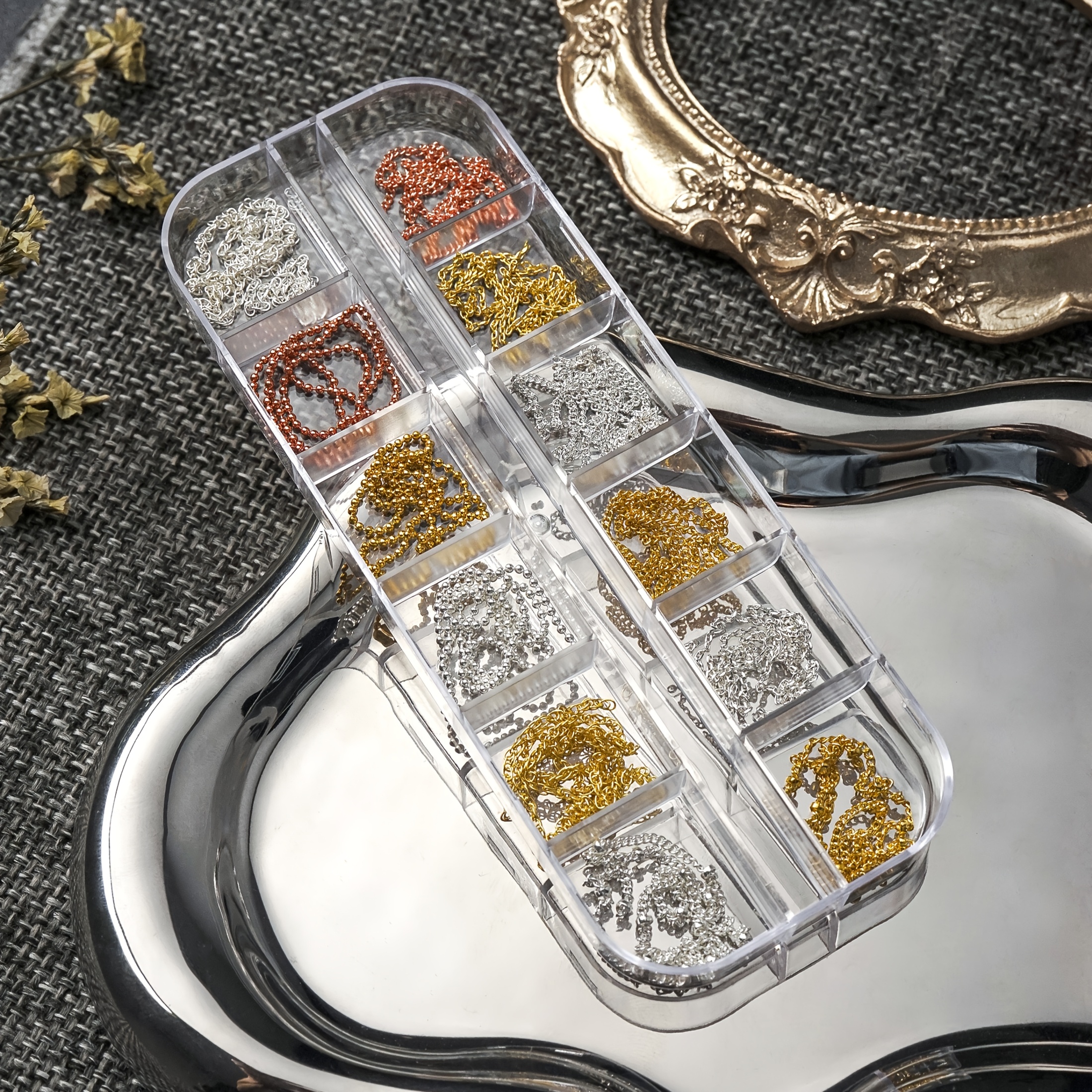 Y2k Nail Jewelry Chain Additions - Used For Nail Art, And Ladies To Decorate Nail Jewelry, Suitable For Home Or Handicraft , Nail Decoration Jewelry | Art Additions