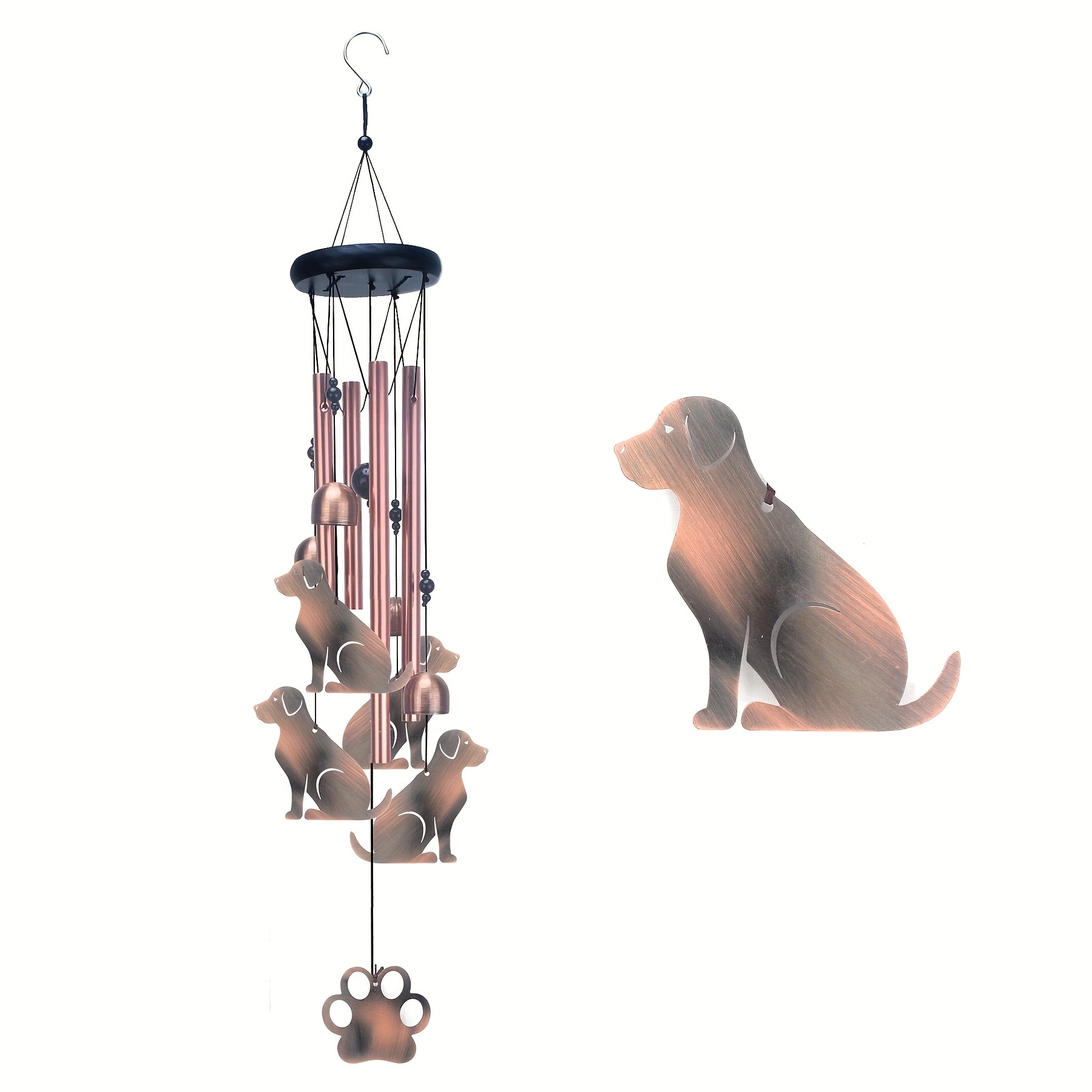 Image of Unique Kitten Memorial Wind Chime: A Sympathetic Gift For Cat Lovers To Honor The Loss Of A 1