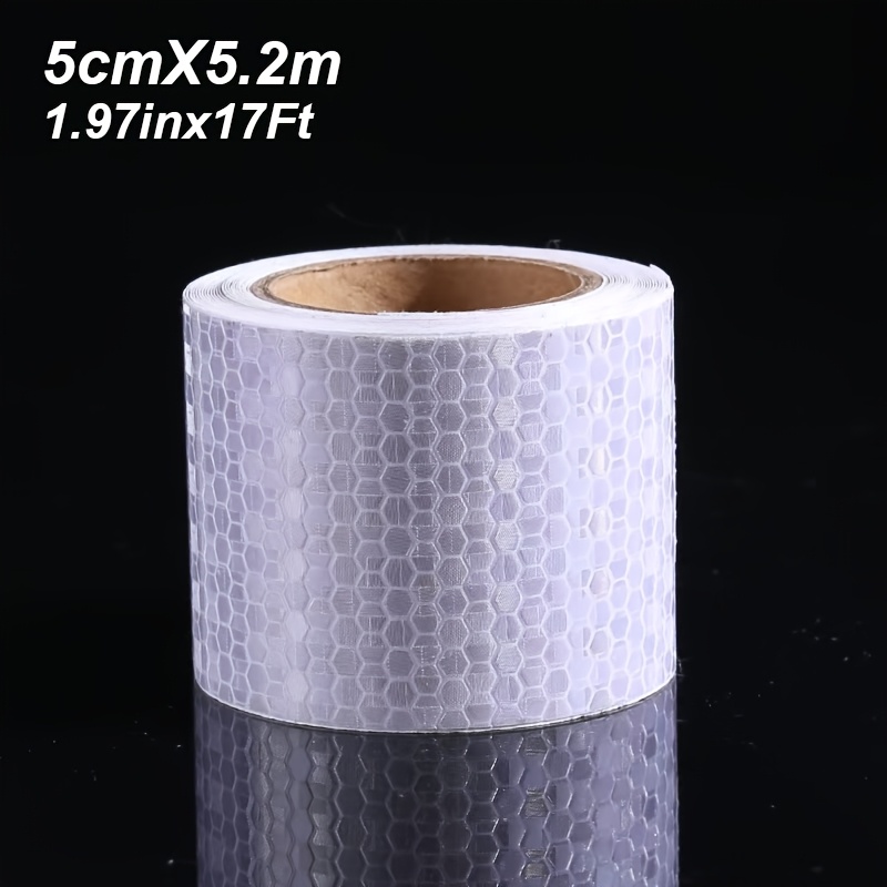 Reflective Tape Crystal Lattice Truck Arrow Small Paper Tube Night Identification Car Sticker Reflective Film