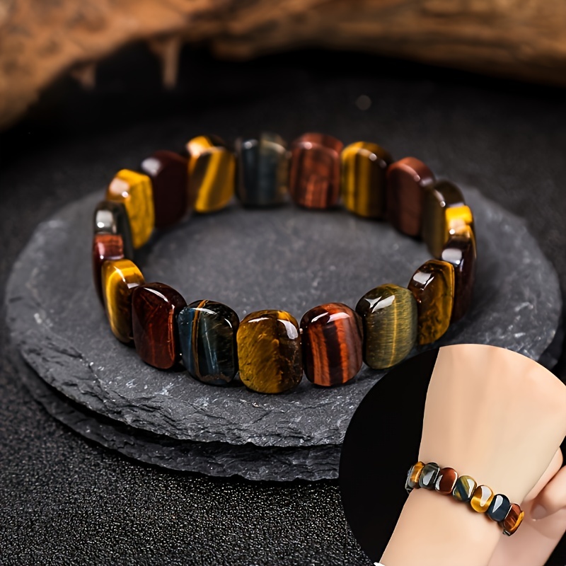 

1pc Natural Bracelet Eye Bracelet For Men Women