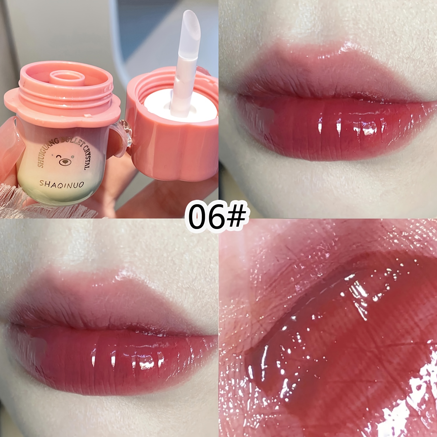 Watery Gloss Clear Lip Jelly for Hydrated Pout