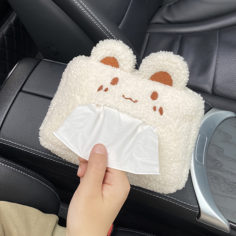 1pc car tissue box hanging type for vehicles cute and   for armrest and sun visor Product details 4