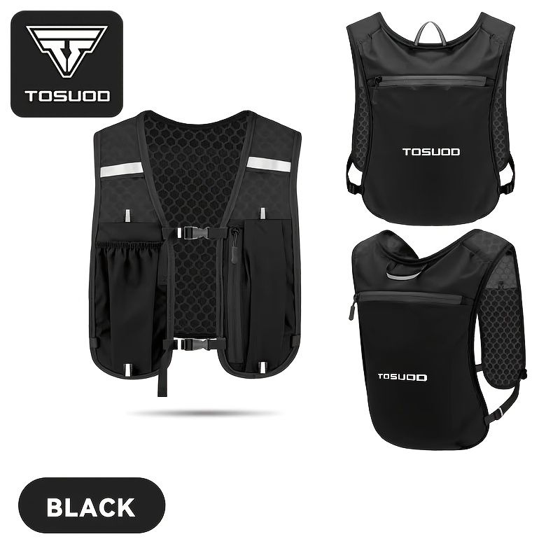 TEMU Tosuod Lightweight Hydration Backpack For Outdoor Sports - Ergonomic Water Holder For Running, Cycling, Walking And Kayaking