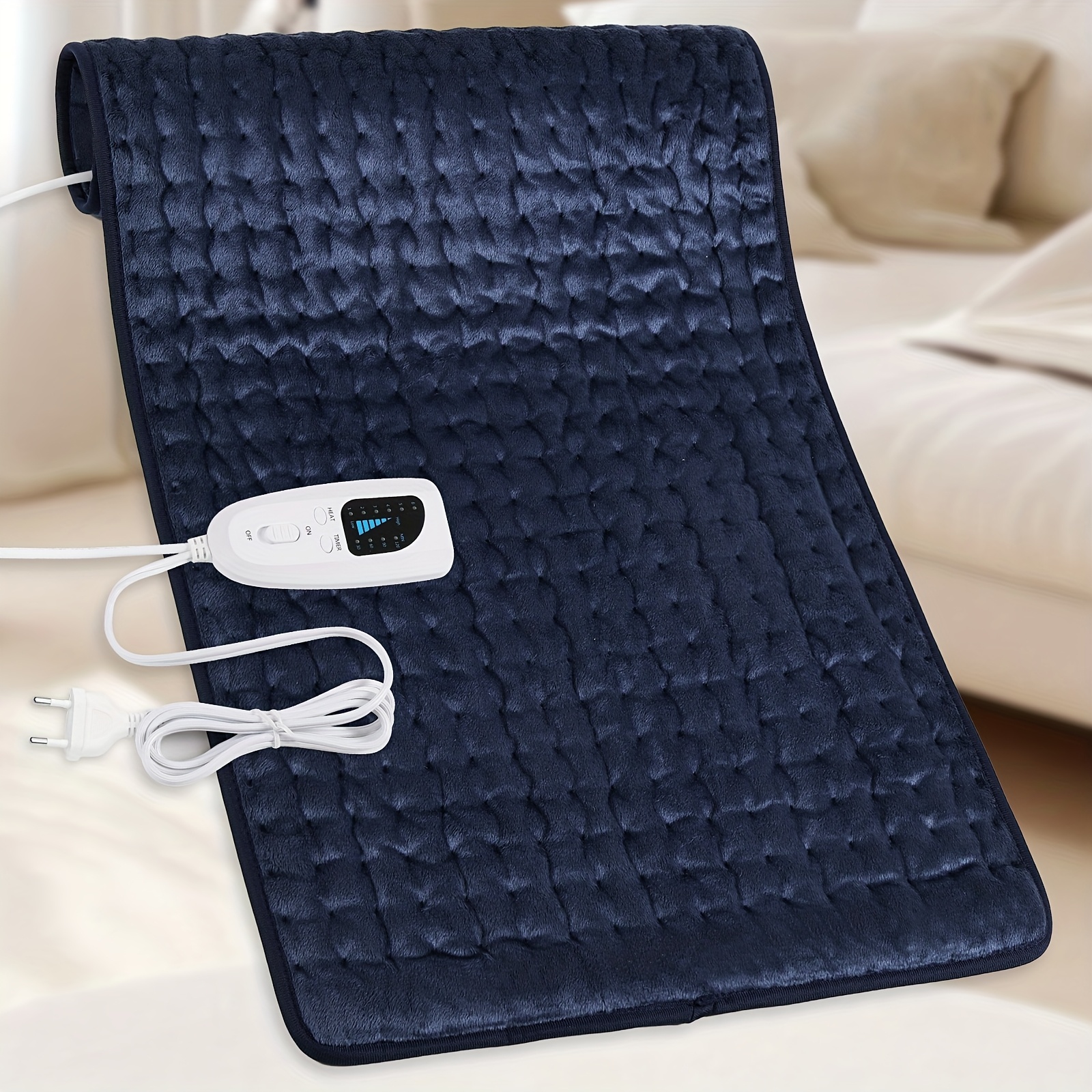 Xlheating Pad -6 Heating Levels, Up To 140 ° F, 2-hour Automatic , 84cm × 43cm 60cmx30cm, Soft Flannel, Machine Washable, Neck, Shoulder, Knee, Leg Heating Pad, Men's Gift, Mom And Dad, Christmas Gift