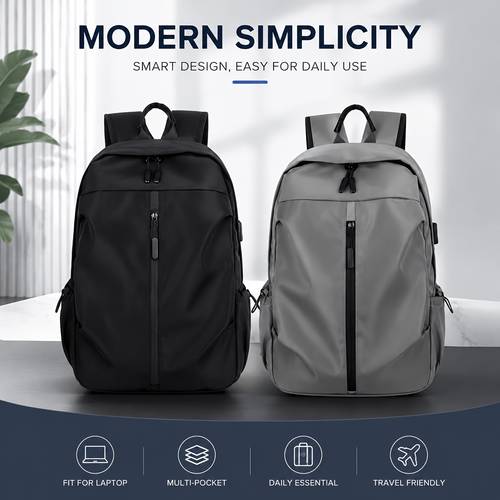 item picture backpack travel bag large capacity backpack computer bag leisure backpack 2024 portable student bag