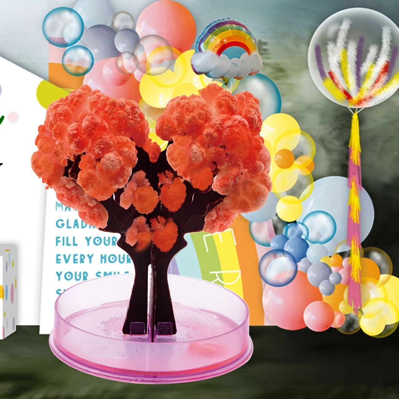 

Innovative Toy, Magical Paper Tree Magically Grows With Water, Creative Magic Crystal Tree, Love Tree, Blossoming Toy