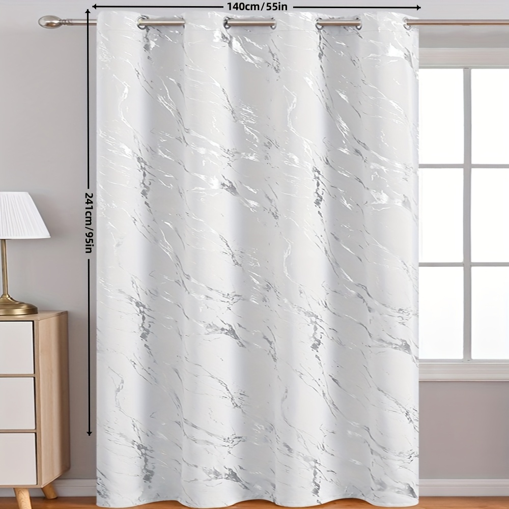 1pc Minimalist Blackout Decorative Curtain