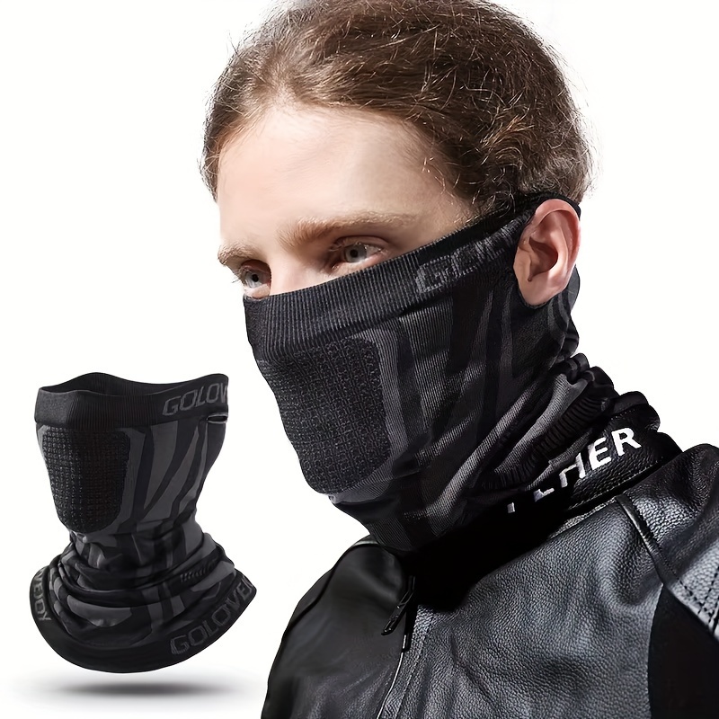 

Balaclava Face Mask - Breathable, Soft & Reusable For Cycling, Skiing, Hiking | Fits All, Black