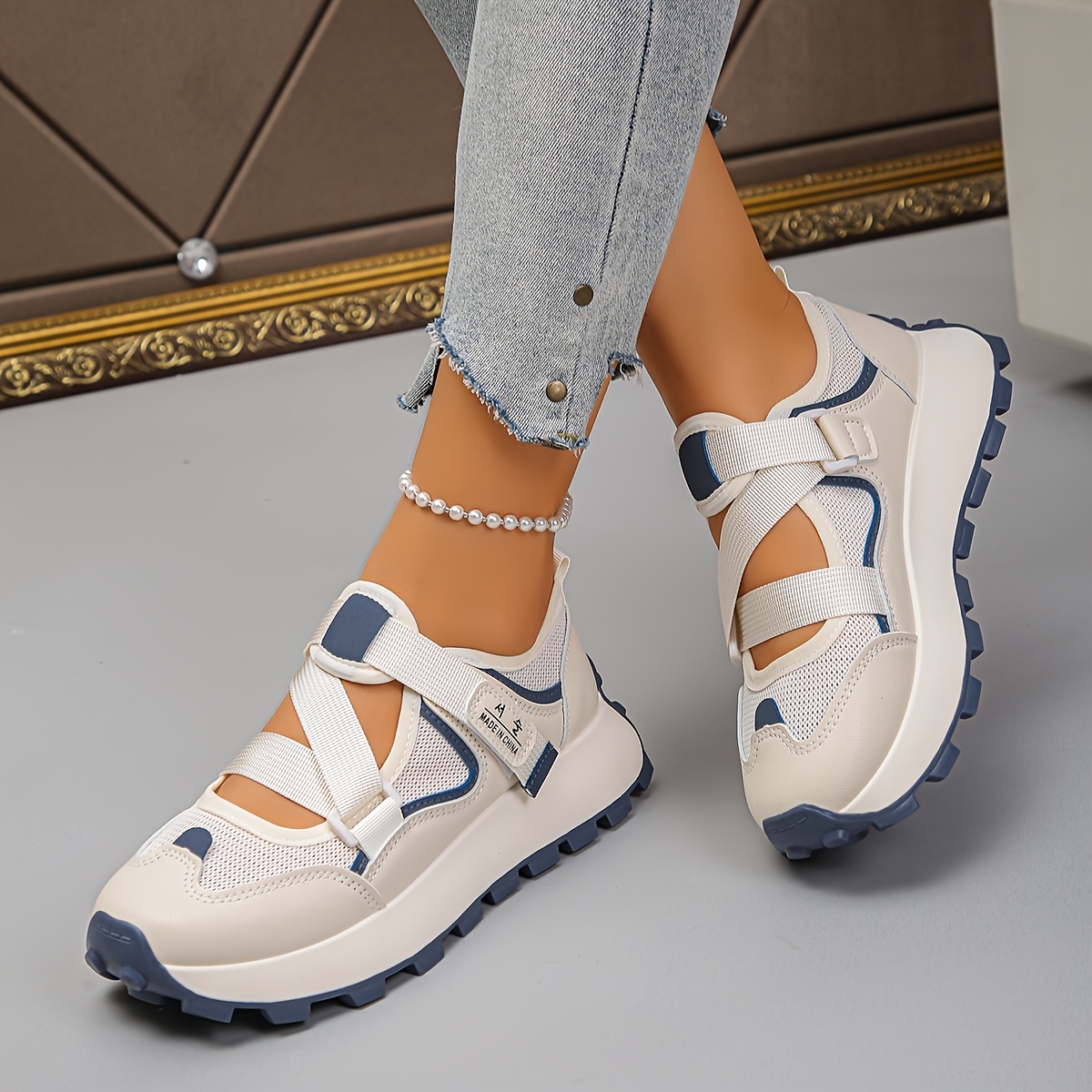 Summer Hollow Mesh Breathable Casual Athletic Shoes