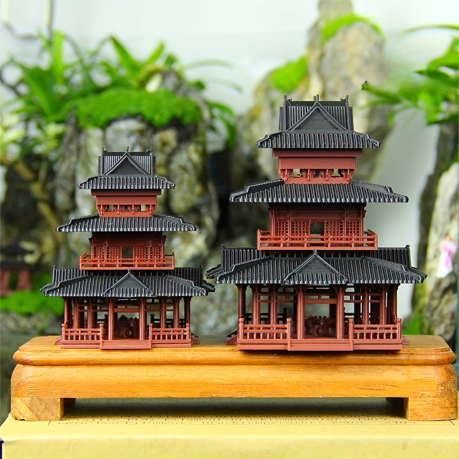 

3d Printed Traditional Chinese Architecture Miniature For , Abs , Tank Decor, , And Building Kit For And