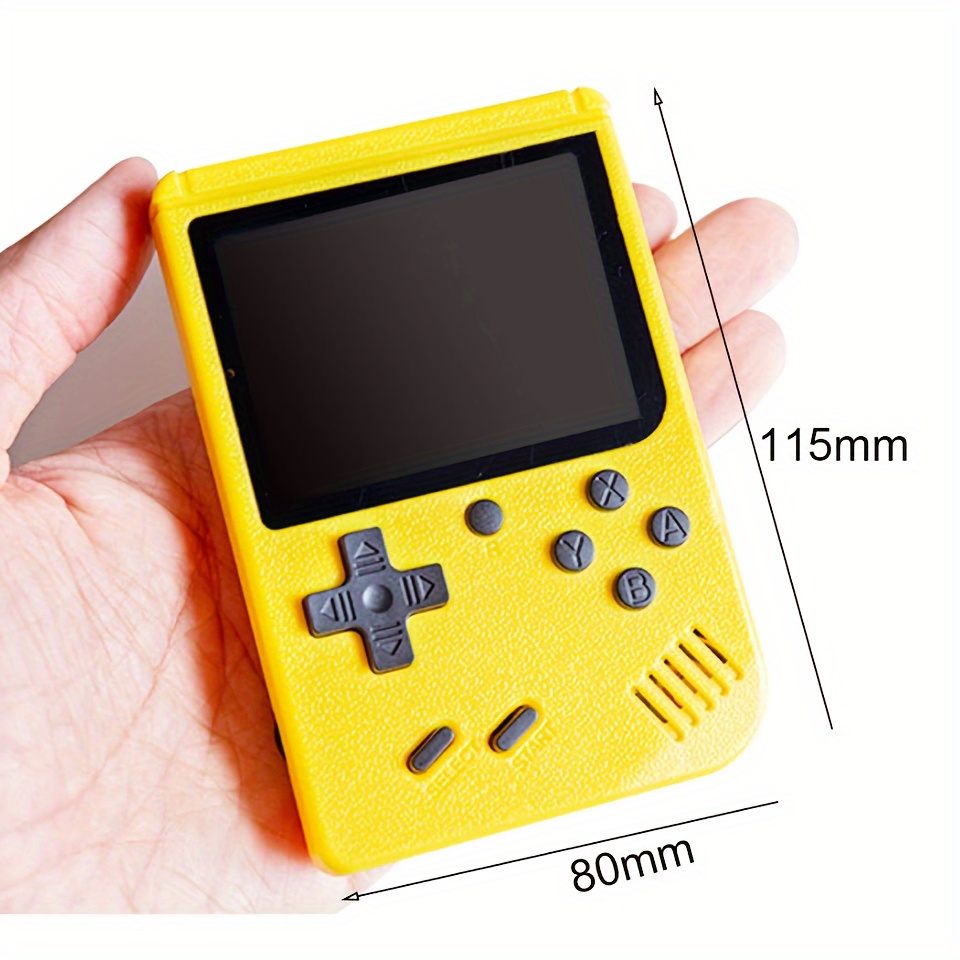 8 bit handheld game box mini game games color screen gift details 1