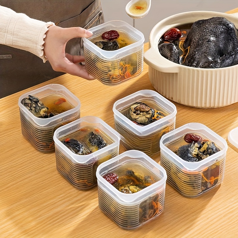 

[ ] 7pcs - Containers Set - , Bpa-free Pp Plastic, For Meat, Fruits & Vegetables - Organization