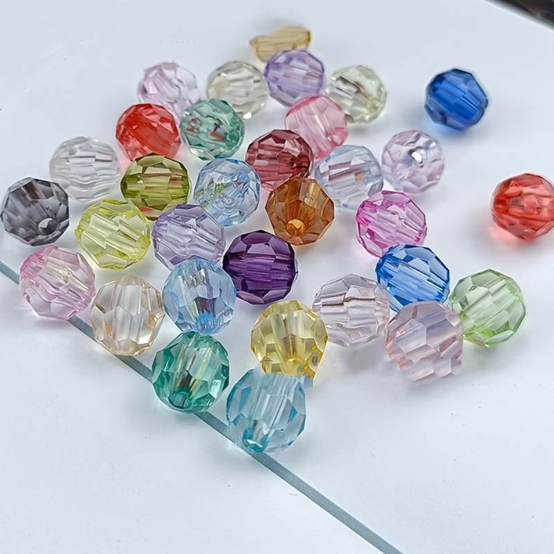 

1000pcs 6mm32 Cut Angle Beads Diy Handmade Beads Hairpin Bracelet Bag Jewelry Accessories