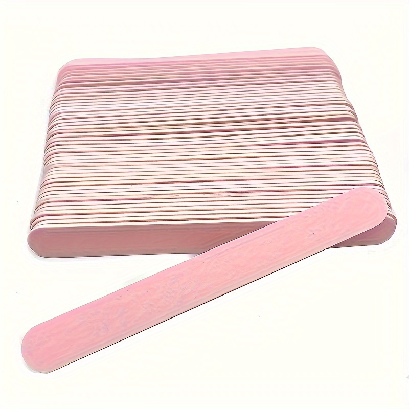 

Double-sided Nail File Set – Pink Manicure & Pedicure Buffing Strips, Professional Grit Polisher For Smooth Shiny Nails, Salon-quality Nail Care Tools For Home Use