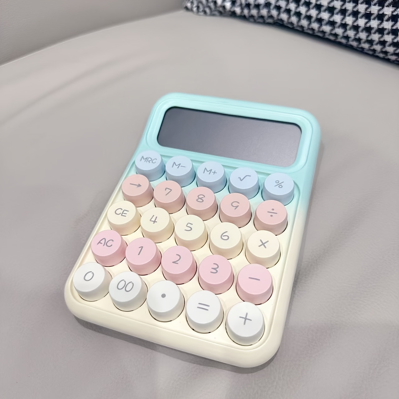 12 Pcs Pocket Size Solar Calculators Bulk For Classroom Basic Calculator Solar Battery Dual Power Mini Calculator 8 Digit Display Calculator For Kids Student School Office Accounting Tool - View #7