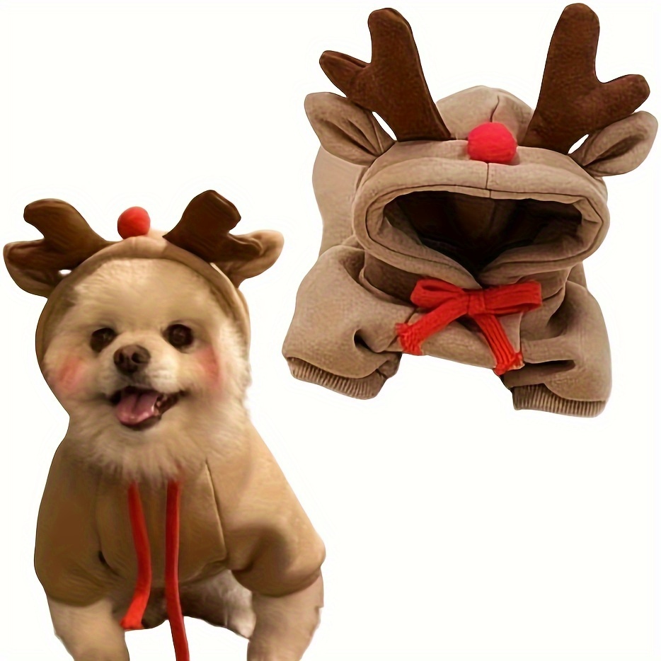 

Fleece-lined For Small To - Pet , Polyester For Christmas & , Dog For Small Breeds