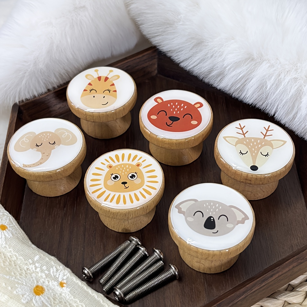 white christmas dresses Safari Animal Drawer Handles – Wood and Whistles main image 1