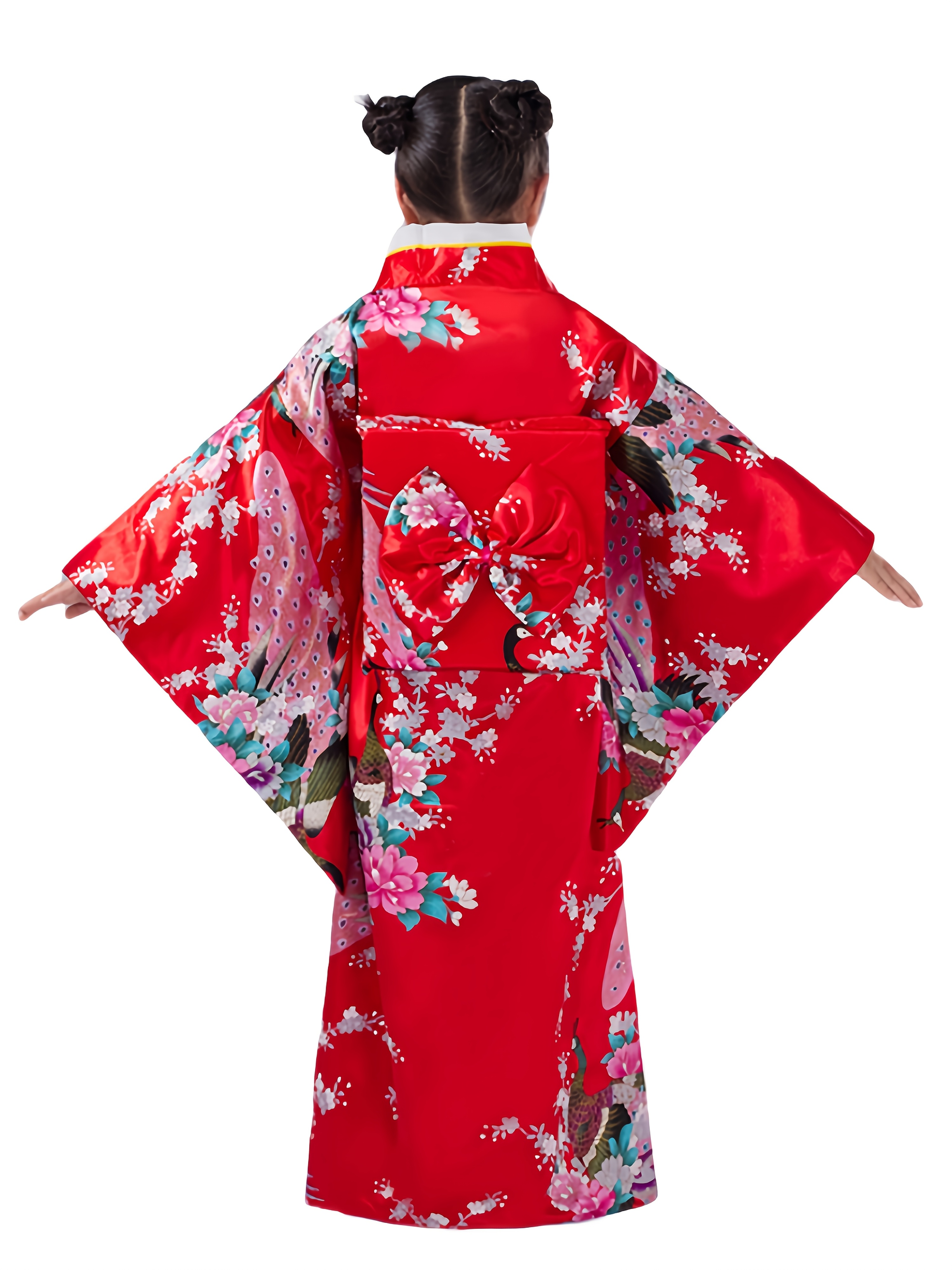 knee length dresses for ladies Knitted O-Neck Japanese Dress – Japanese Oni Masks main image 1