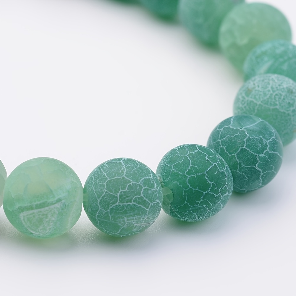 10pcs Agate Stones Stretch Bracelets Unique Design Comfortable Elastic