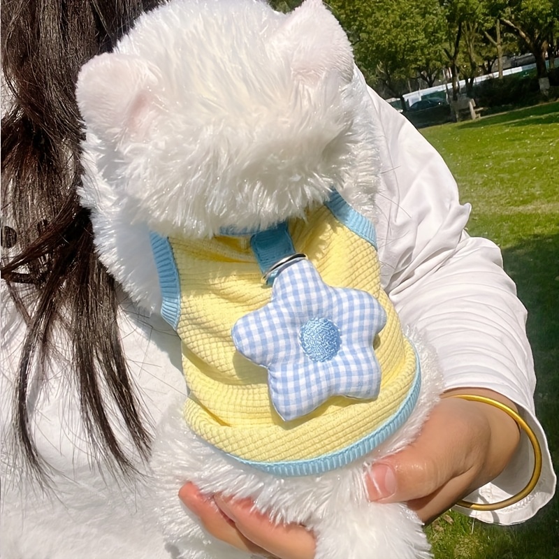 Pet Clothing for Cats and Dogs Spring Summer New Eraser Vest for Pets Small and Medium Dogs Teddy Poodle Bichon Dog Clothes