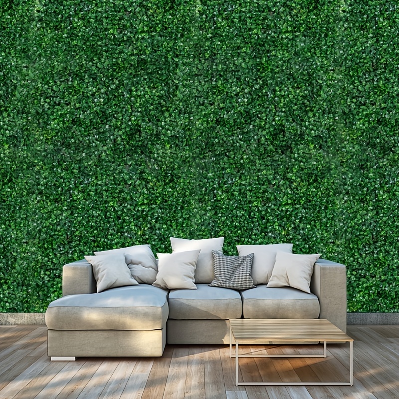 

10pcs Greenery Wall Panels - Artificial Grass Privacy Screen For Outdoor, Home & Garden Decor | Ideal For Weddings, Patios, Christmas & Thanksgiving, Patio Decor