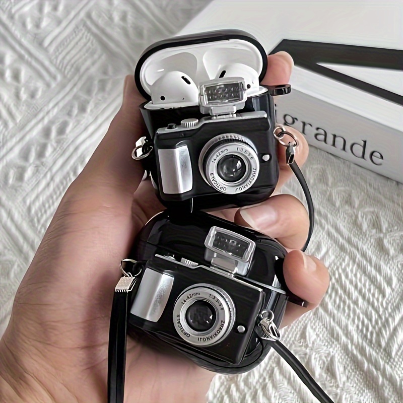 

Creative Cartoon Camera Suitable For For Airpods1/2/3 Generation Protective Case, Pro Earphone Protective Case