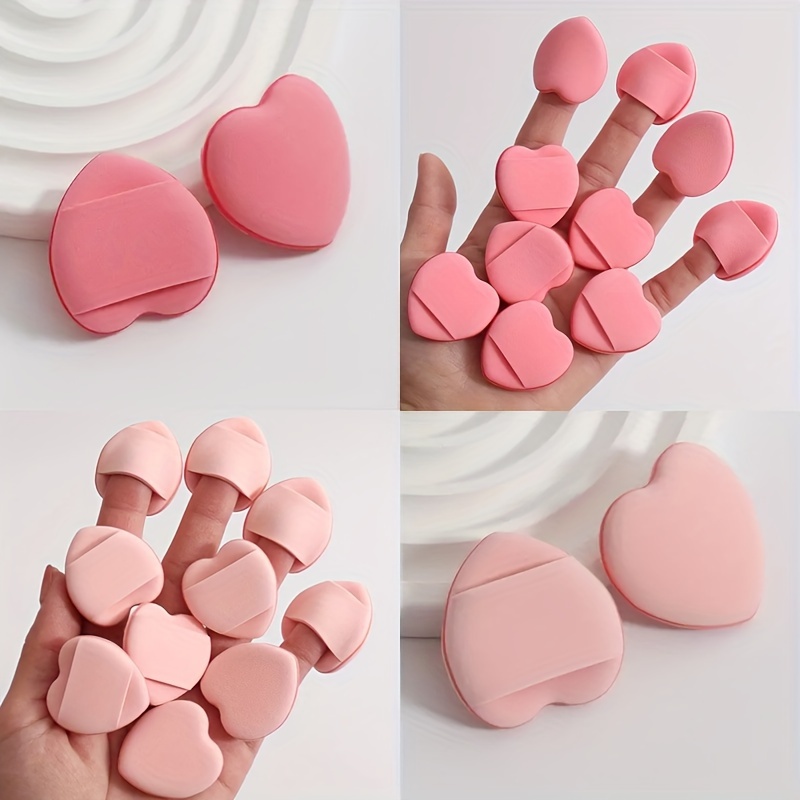 

10pcs Makeup Sponge Set - Latex-free, Fragrance-free Blending Sponges For & Concealer Application, Suitable For Types