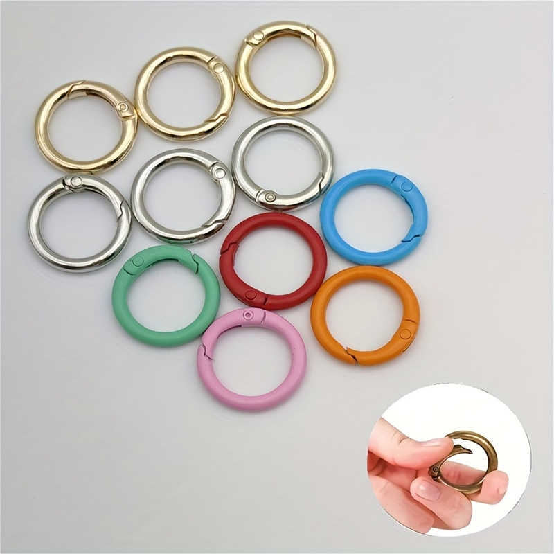 

10pcs , Handbag Accessories: Multifunctional Spring Suitable For Wallets, Keychains And Backpacks