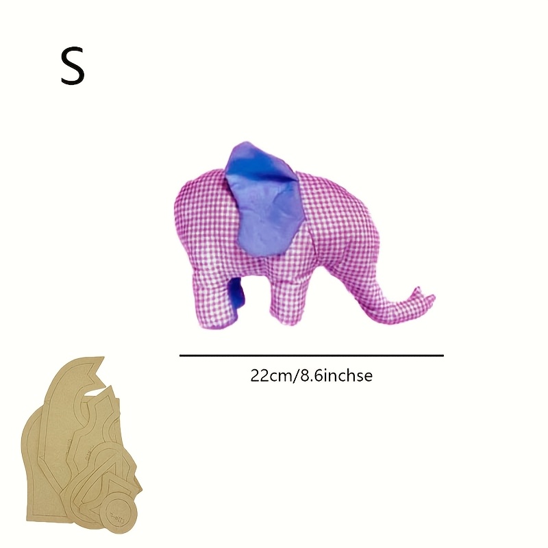 elephant sewing template