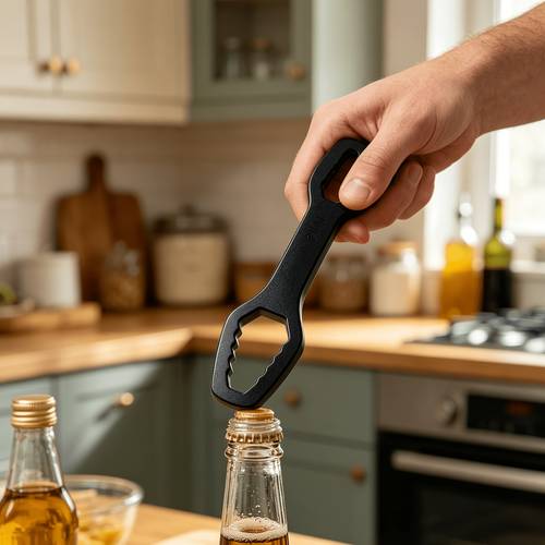 1 function black torx wrench random style adjustable self tightening double ended wrench with 8 24mm and portable handle suitable for automotive repair and