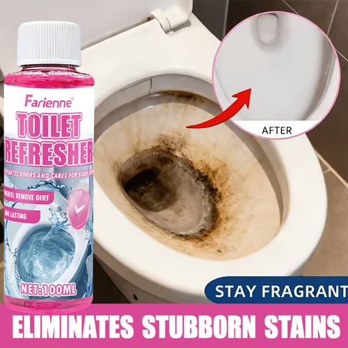multi purpose cleaning and descaling agent quick dissolving formula for removing yellow stains restoring toilet to condition suitable for home toilets squat toilets and toilet tanks