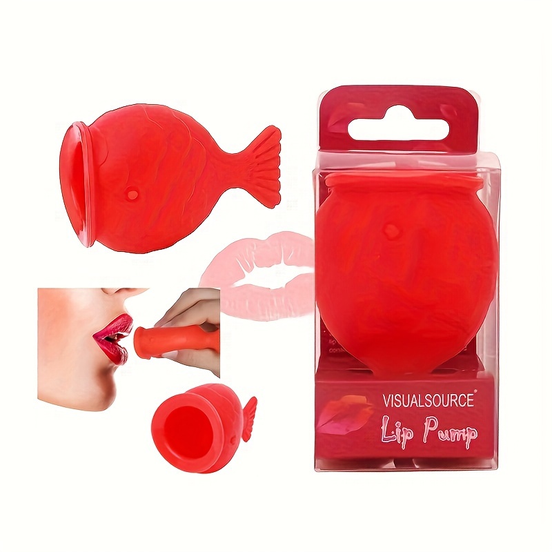 

Chic Soft Silicone Lip Plumper - Fragrance-free, Battery- Tool For Fuller Lips & Dudu Mouth Look