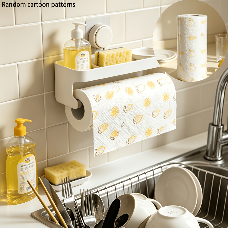 TEMU 800 feuilles/rouleau - 120 g/m² extra large et épais multi-, Essuie-tout de cuisine, Essuie-tout de nettoyage, Torchons , Essuie-tout pour la
