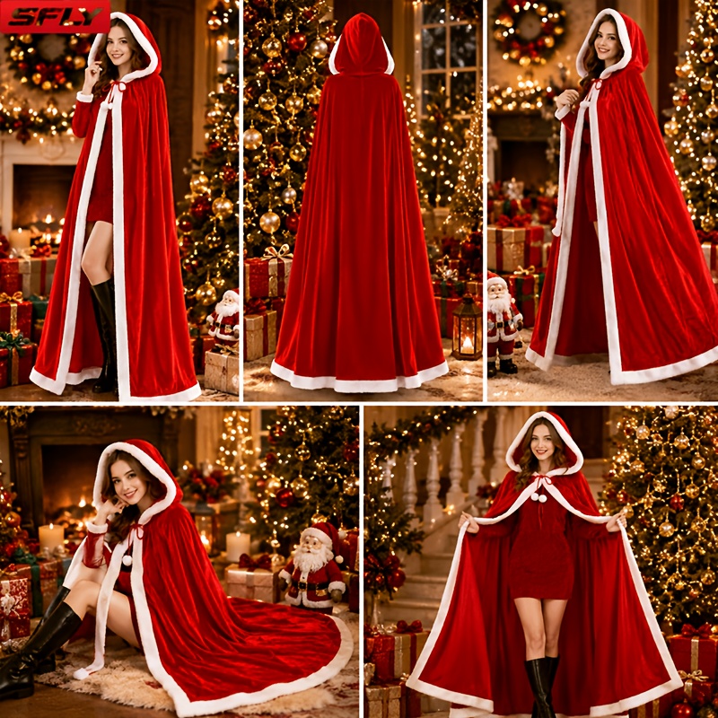 Little Red Riding Hood Cape, Christmas Party Costume