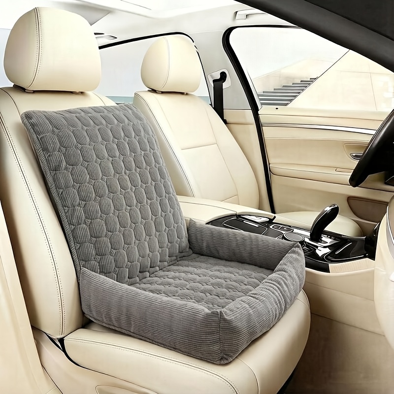 Image of Car Pet Mat Cat/dog Sleeping Bed/nest, Velvet Material, Bottom With Anti-slip Dots, Pad, Foldable For Outdoor Travel , Use