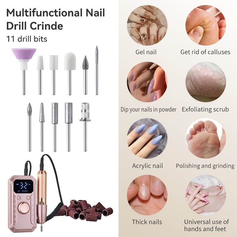 Electric Nail Drill Small Nail Removal Tool