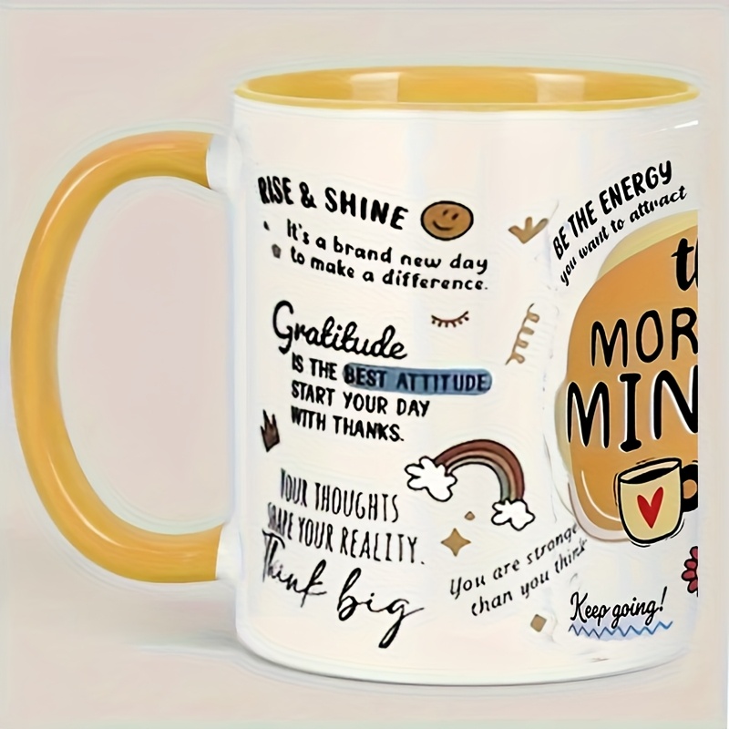 1pc wtp mug 11oz coffee cup motivational - Temu Sweden