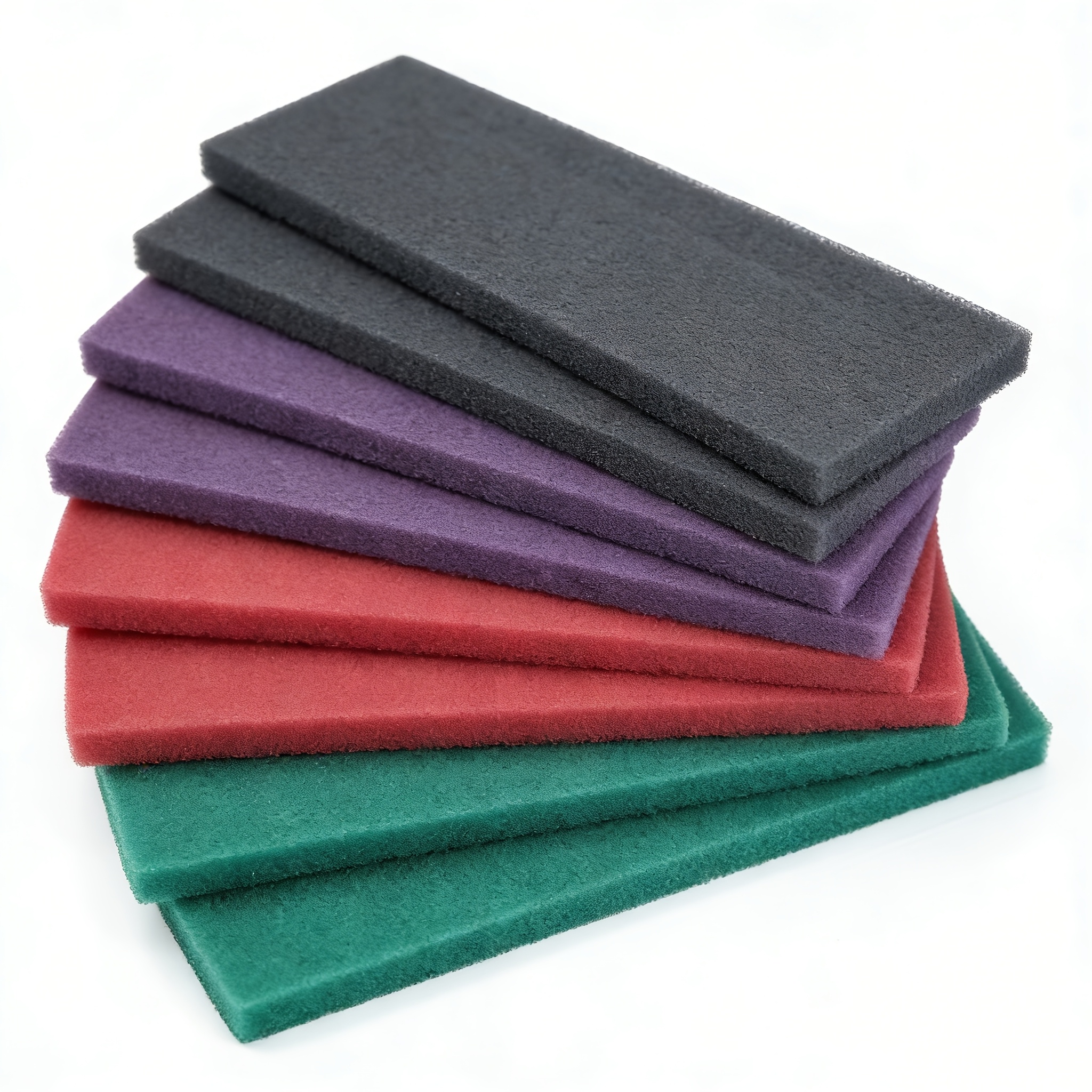 TEMU 8pcs Mixed Set Of Nylon Scouring Pads - Oxide Abrasive Suitable For Metal, Woodworking, Primer Treatment, And Surface Preparation (mixed Grit