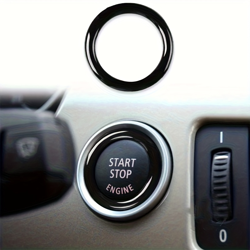 Image of Suitable For E90 E92 E93 Ignition Button, Car Decoration For Engine Ring, Without Battery