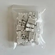 ch-2 quick connect wire terminals - durable steel spring connectors for easy cable clamping, supports 110v-240v 20pcs 9