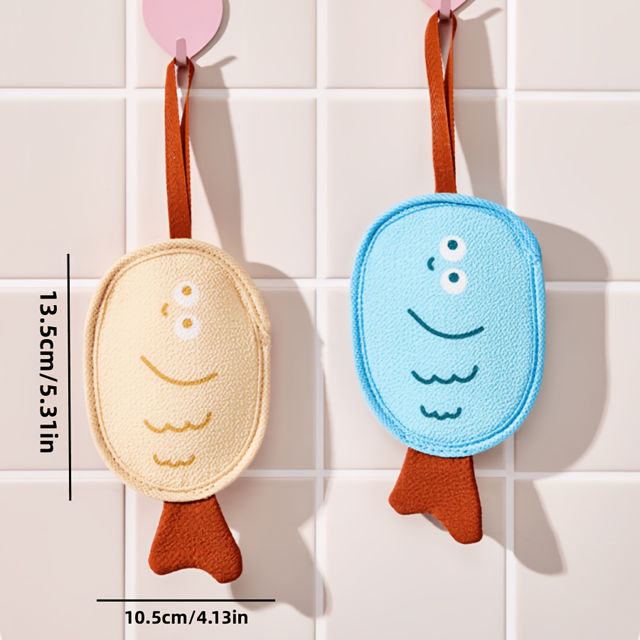 Exfoliating Bath Loofah with Cartoon Pattern for Deep Cleansing