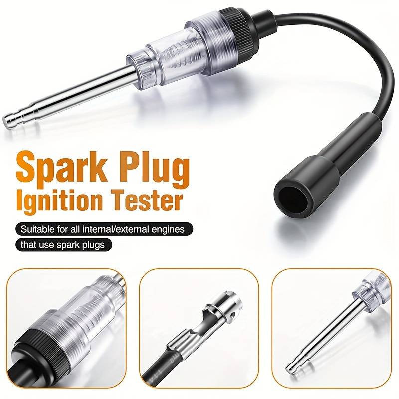 Automotive Ignition Spark Plug Wire Tester Tool – 12V Coil Diagnostic Indicator By Ignition Products