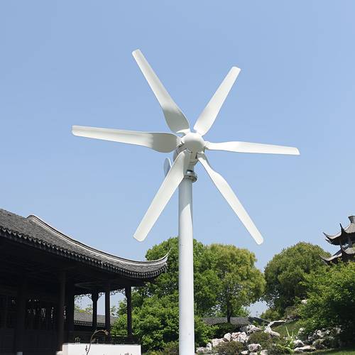 1000w windmill 12v 24v wind turbine generator with mppt controller 6 blade complete power supply system kit electric generator home appliance electric generator camping