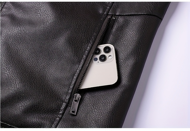 Chaqueta Bomber Sijidou OBM para Hombre con Cuello de Piel - Abrigo Casual Invierno , Forro y Capa de Poliéster, Bolsillos con Cremallera, Ajuste Regular para Estilo Urbano y Uso Diario