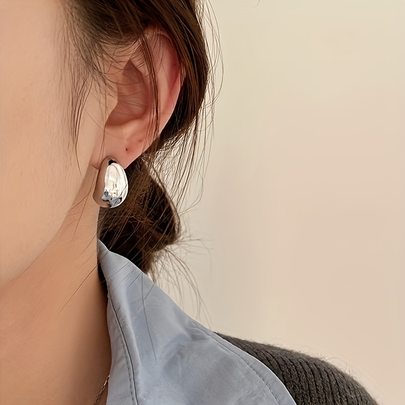2pcs Teardrop Dangle Earrings Non Feathered for Daily & Festive Occasions