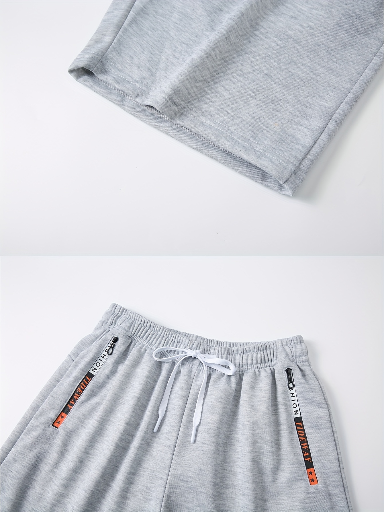 1pc Men's Breathable Knit Athletic Shorts with Elastic Waist & Zipper Pockets - Moisture-Wicking Workout Shorts for Running, Gym, Training, Beach - Multi-Color Options, Smooth Texture Fabric