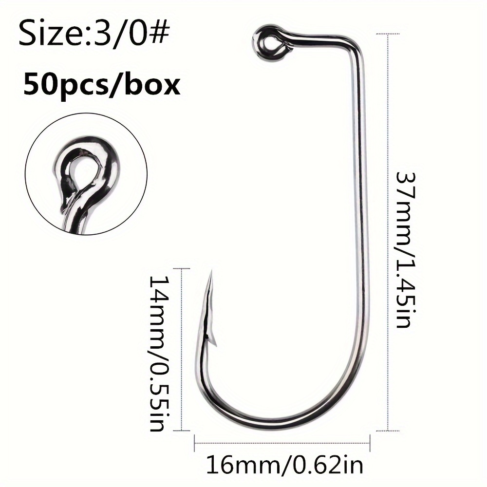 90 Degree Fishing Jig Hook High Carbon Steel Fishing Hooks - Temu