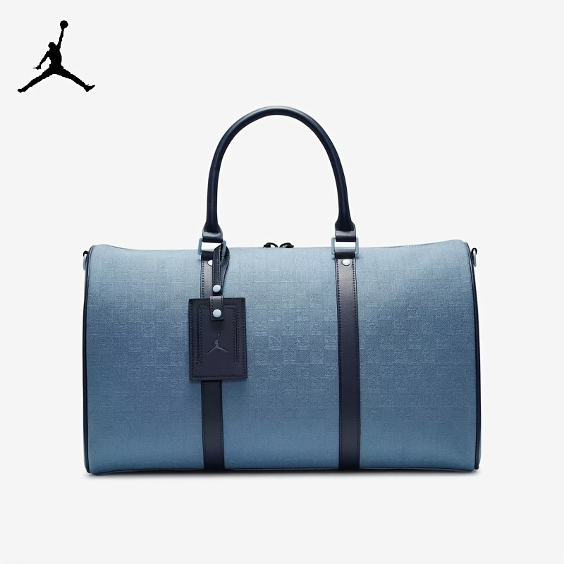 Jordan Adjustable Shoulder Strap Crossbody Bag, Single Shoulder Bag, Tote Bag, Regular Men'S Style in Blue